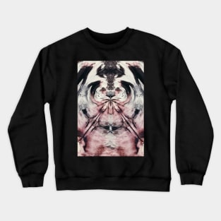 Abstract Pink Crewneck Sweatshirt